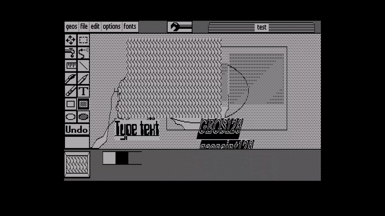 C128: GEOS128 80 column second demo, including boot sequence