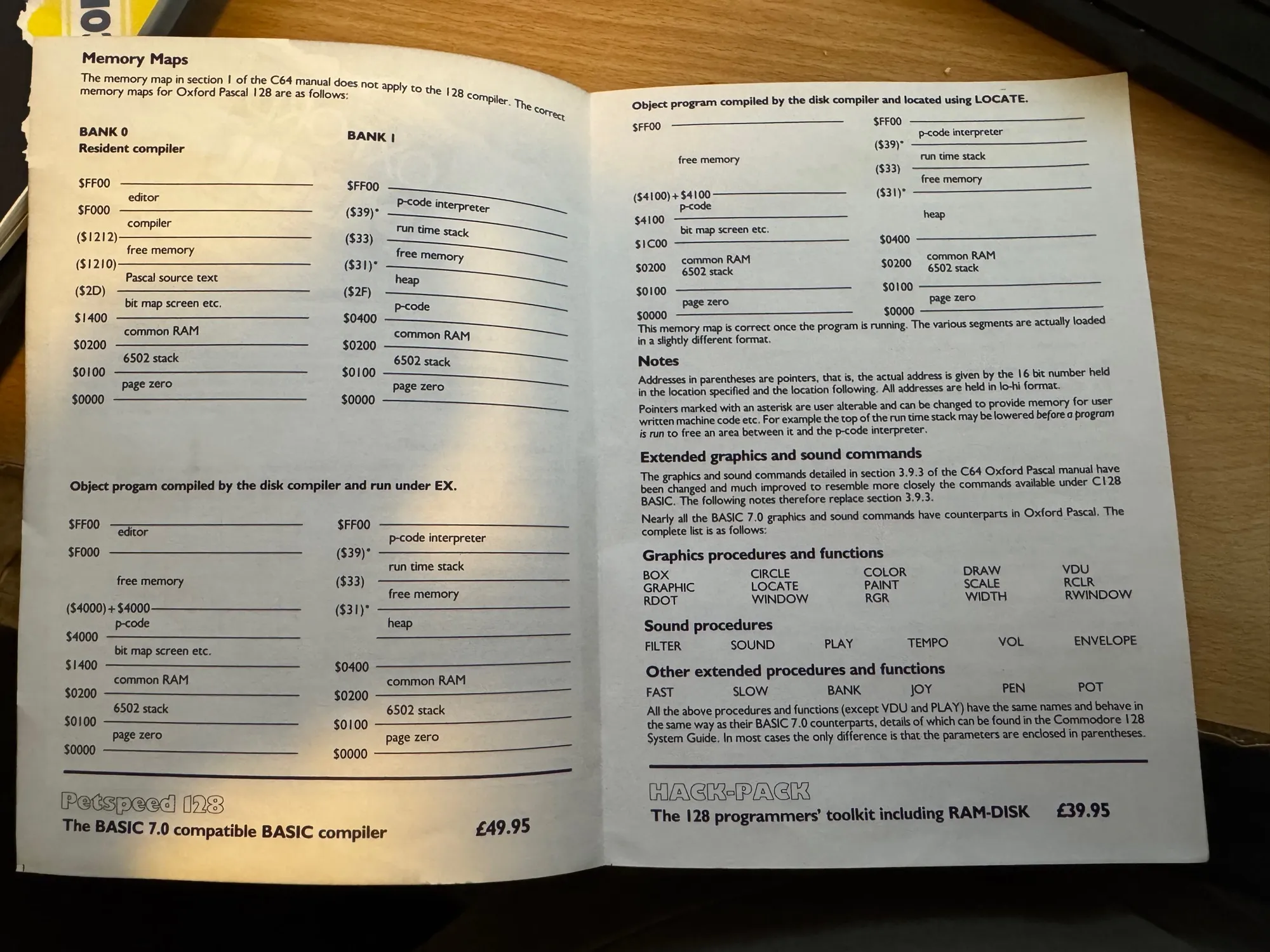 Acquired Oxford Pascal for C128. A Pascal compiler that promises to make full use of the C128 memory capabilities.

#Retro #8Bit #Commodore #C128 #Pascal