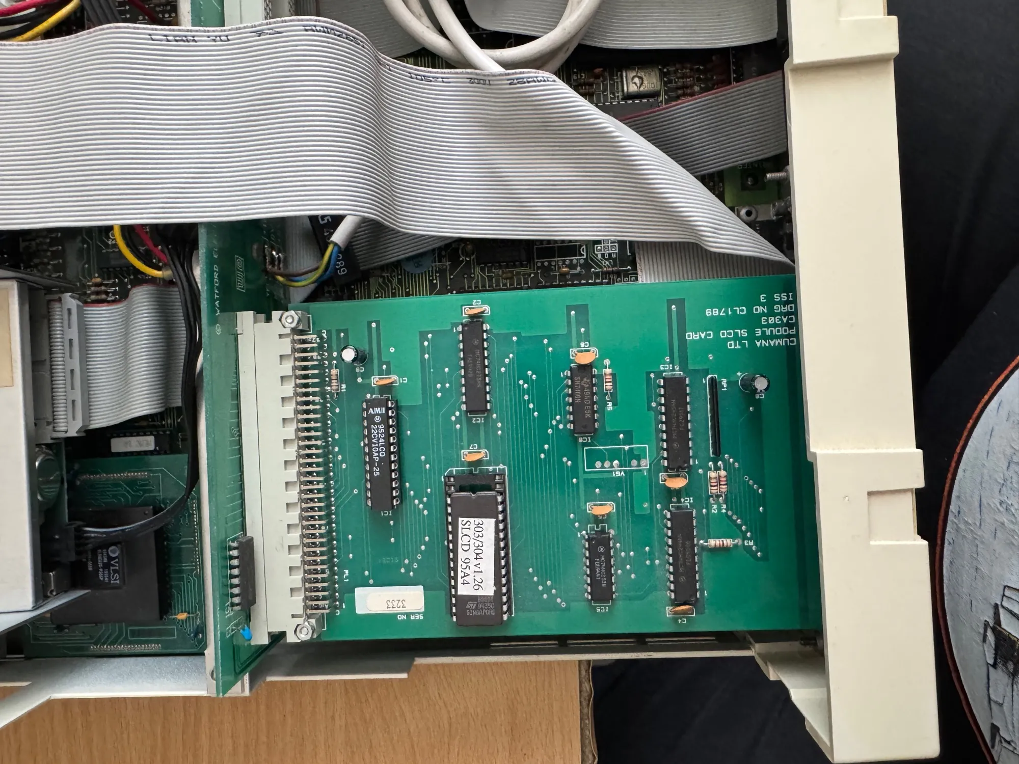 Added a Cumana SLCD CD-Rom drive to my Acorn Archimedes A310.

#Retro #RetroComputing #AcornArchimedes #RiscOS #Cumana