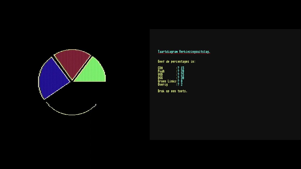 C128: COMAL80 - own program from 30+ years ago