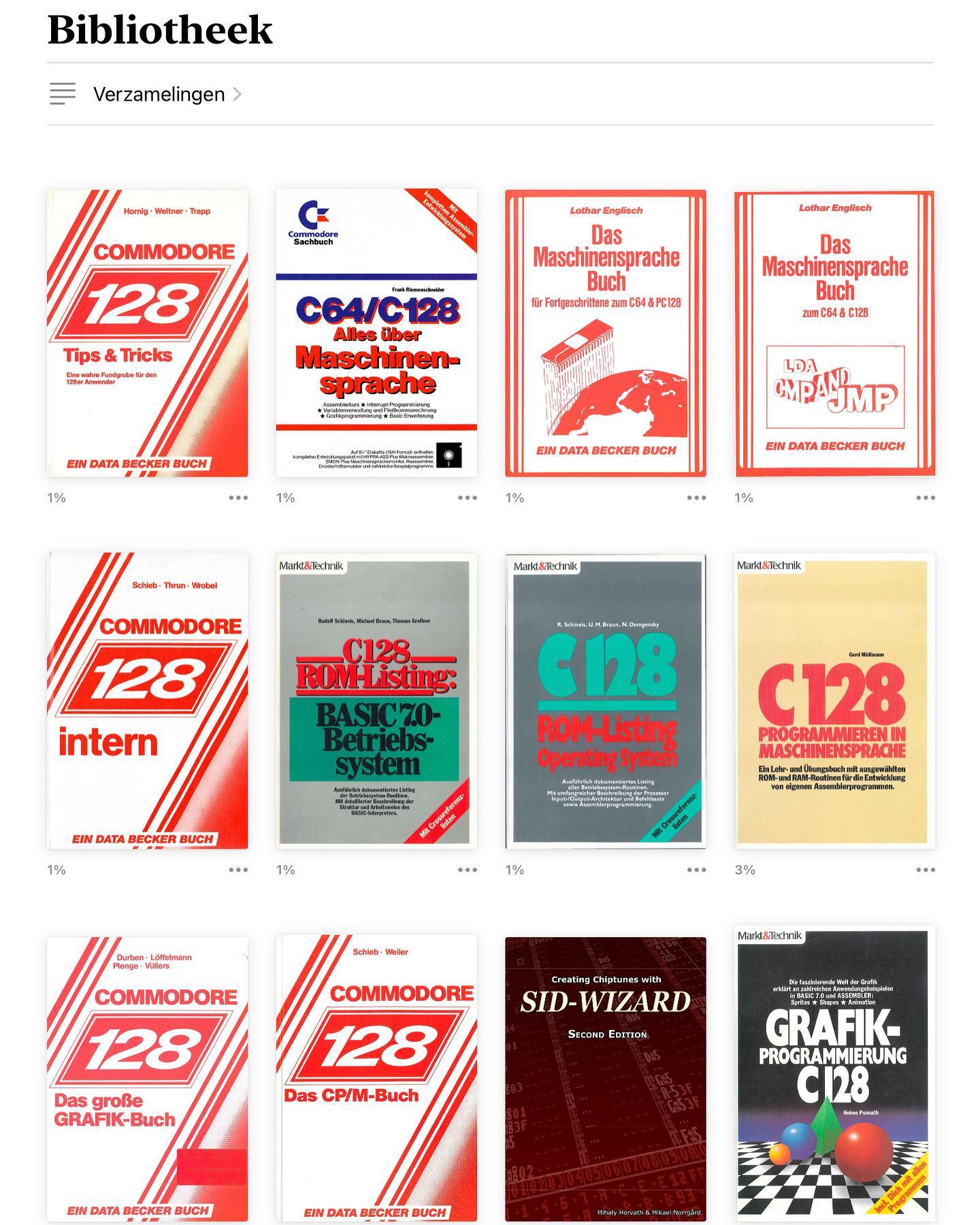 Reading list.
#8bit #retro #commodore #commodore128 #c128