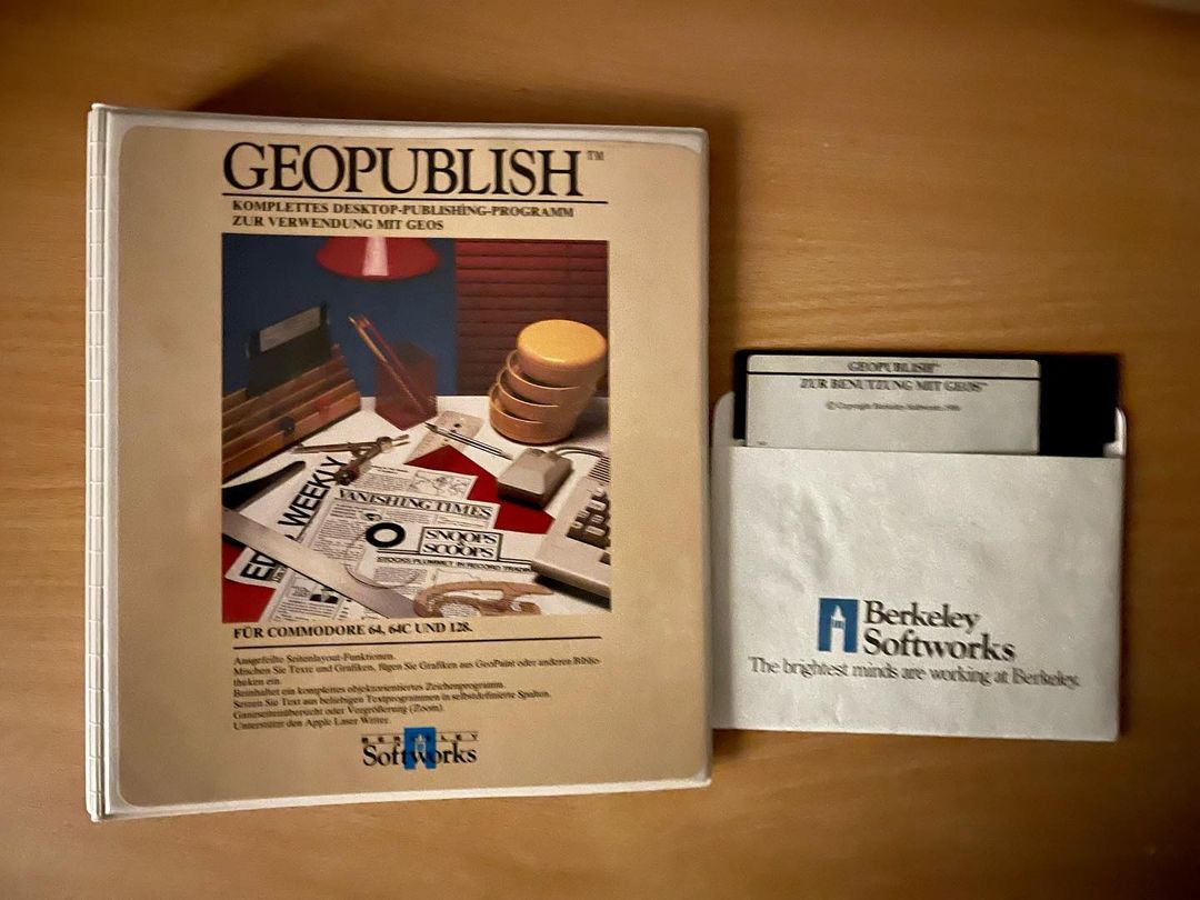 GeoPublish.
#retro #8bit #commodore #geos