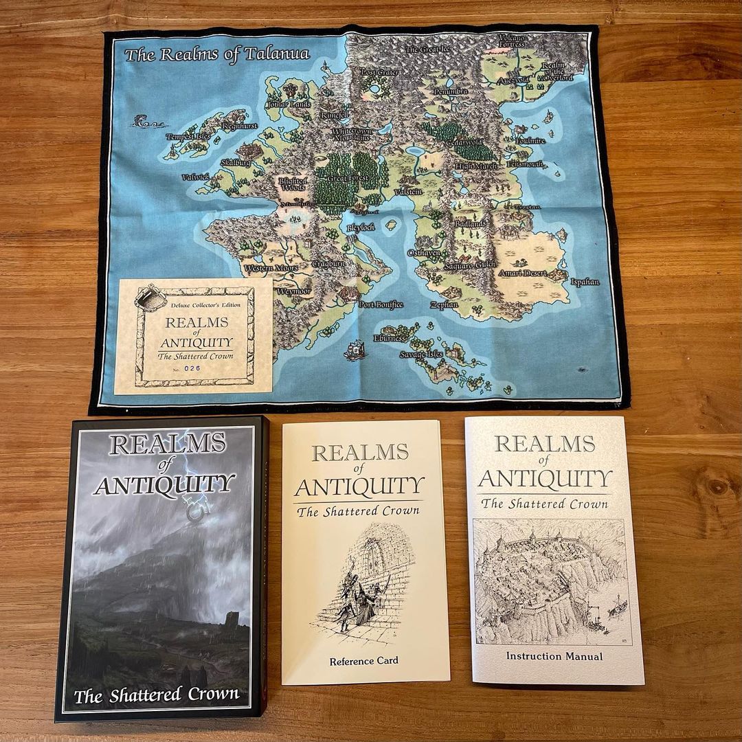 Finally received the Kickstarter for the new original game for the Texas Instruments TI-99/4a: Realms of Antiquity
#8bit #retro #texasinstruments #ti994a #realmsofantiquity