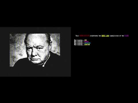 C128: Commodore 128 Christmas Demo